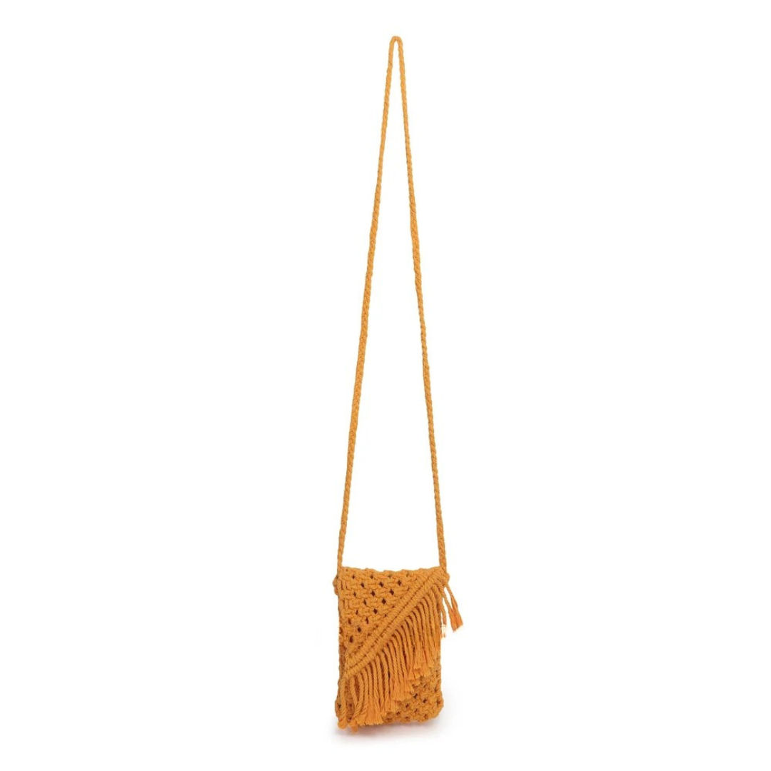 Modern Macrame Crossbody Bag Fashionable Functionality